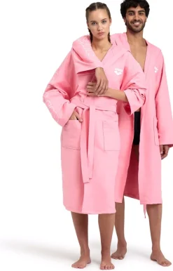 ACCAPPATOIO DA NUOTO UNISEX ARENA ZEAL PLUS PINK-WHITE 005308 301