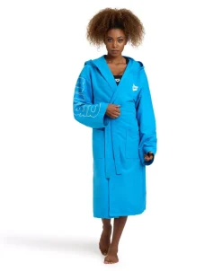 ACCAPPATOIO DA NUOTO UNISEX ARENA ZEAL PLUS BLUE-WHITE 005308 401