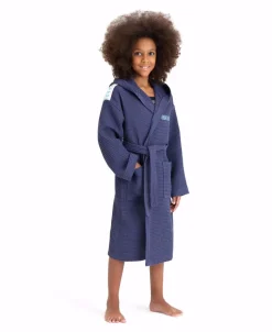 ACCAPPATOIO JUNIOR ARENA WAFFLE HOODED ROBE II 006758 700