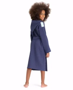ACCAPPATOIO JUNIOR ARENA WAFFLE HOODED ROBE II 006758 700