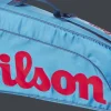 BAG DA TENNIS WILSON JR 3 PACK BLUE ORANGE WR8023902