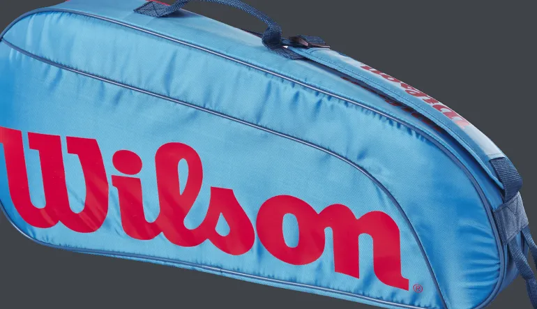 BAG DA TENNIS WILSON JR 3 PACK BLUE ORANGE WR8023902