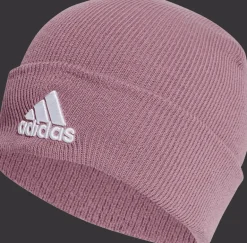 BERRETTO ADIDAS LOGO BEANIE CUF WONORC/WHITE II3526