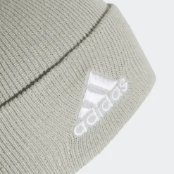 BERRETTO ADIDAS LOGO BEANIE CUF WONSIL/WHITE II3524