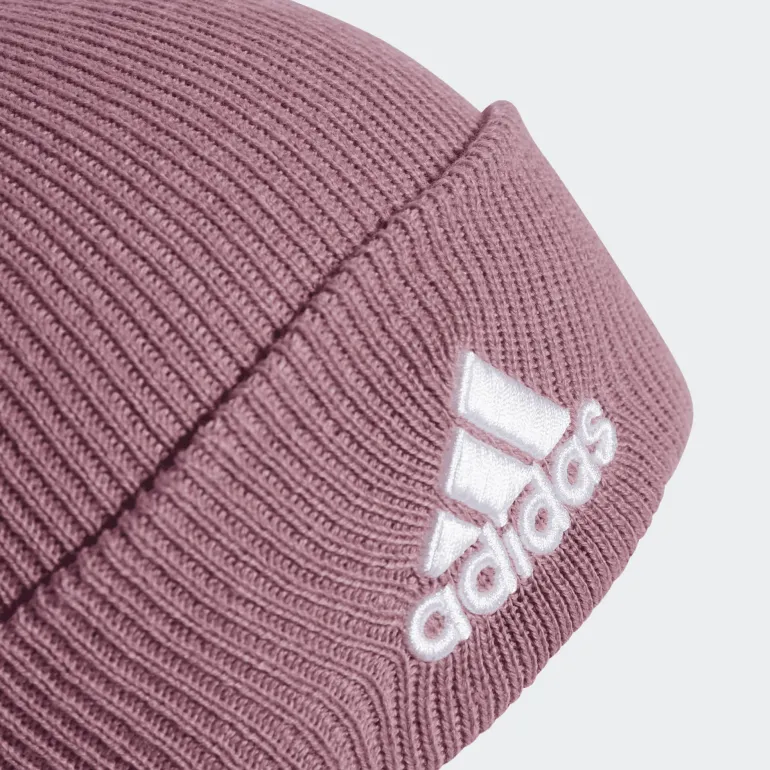 BERRETTO ADIDAS LOGO BEANIE CUF WONORC/WHITE II3526