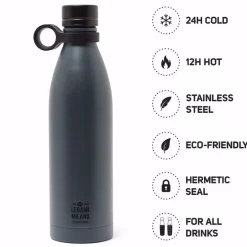 BORRACCIA TERMICA LEGAMI HOT&COLD 800ML BLACK