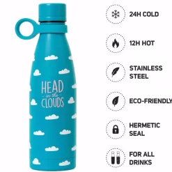 BORRACCIA TERMICA LEGAMI HOT&COLD 500ML CLOUD