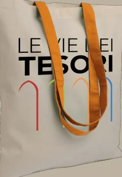 BORSA IN COTONE - VIE DEI TESORI