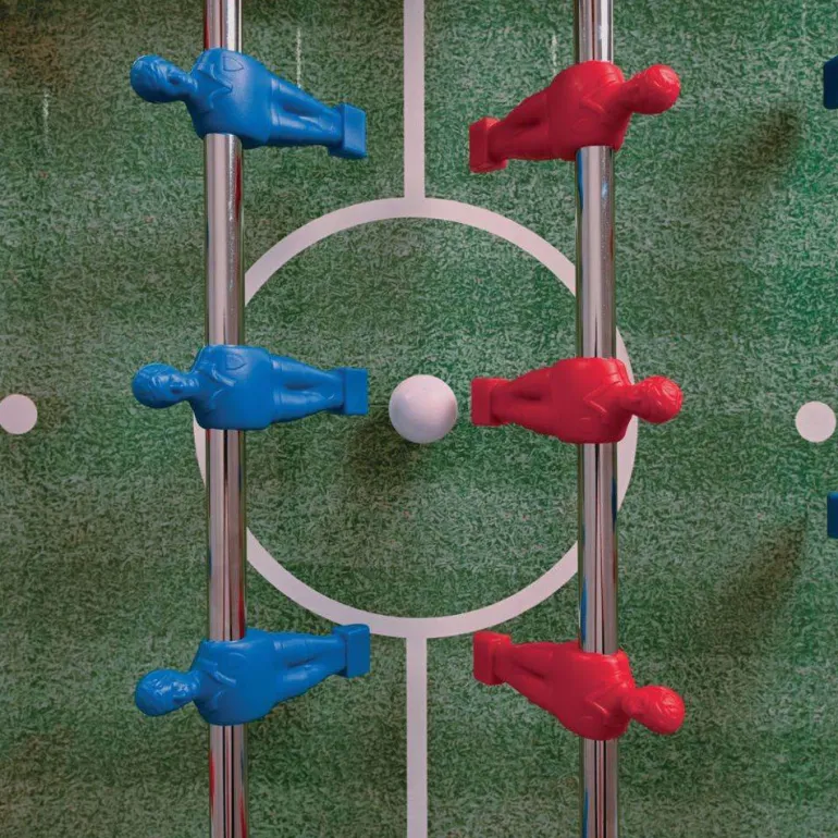CALCIOBALILLA GARLANDO F-100 GRIGIO ASTE RIENTRANTI
