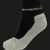 CALZE DA RUNNING MICO TECNICA SPORT NERE GRIGIE