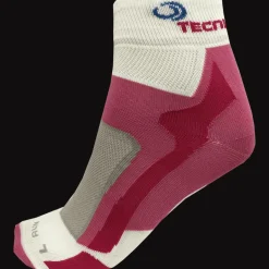 CALZE DA RUNNING MICO TECNICA SPORT ROSA BIANCHE