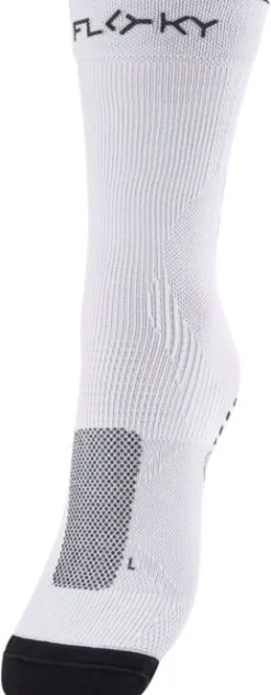 CALZE UNISEX FLOKY RUN UP MEDIUM BIANCO FLRM 005