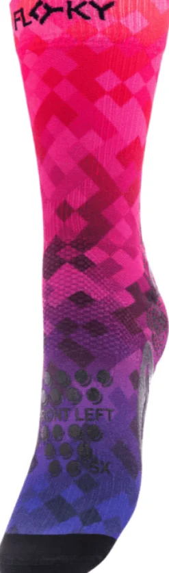 CALZE UNISEX FLOKY S-MASH FANTASY PIXEL FUCSIA FLSHF 068