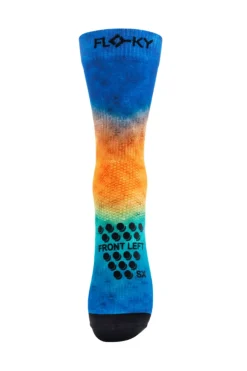 CALZE UNISEX FLOKY S-MASH FANTASY FUSION BLU-ORANGE FLSHF 066