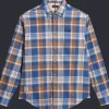 CAMICIA DA UOMO NAPAPIJRI G-TREKKING 1 BIG CHECK  NP0A4HF7 CAR
