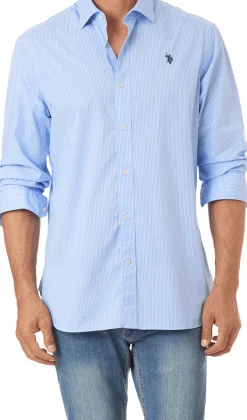 CAMICIA DA UOMO US POLO IVOR 53409 EH03 67774 730