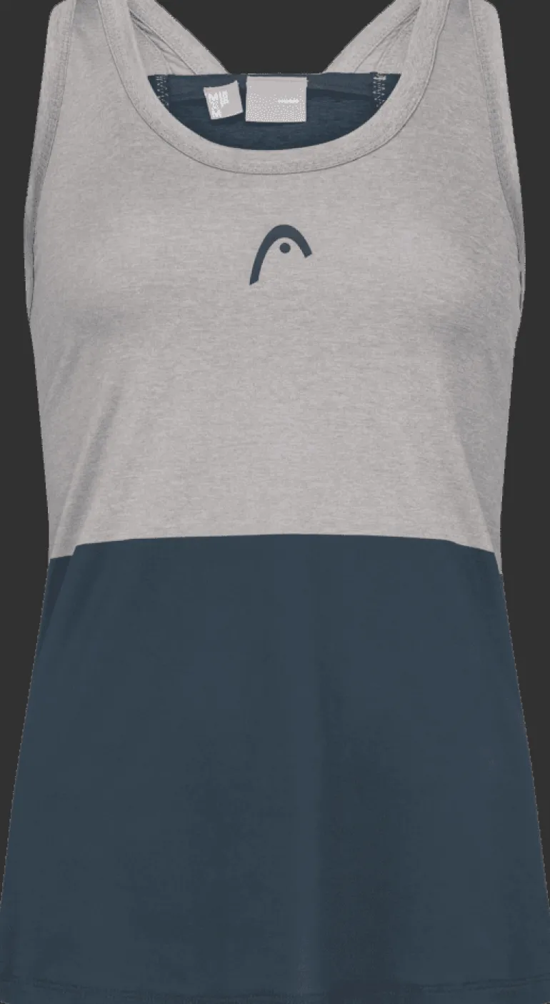 CANOTTA DA DONNA HEAD PADEL TECH TANK TOP 814543 GRNV