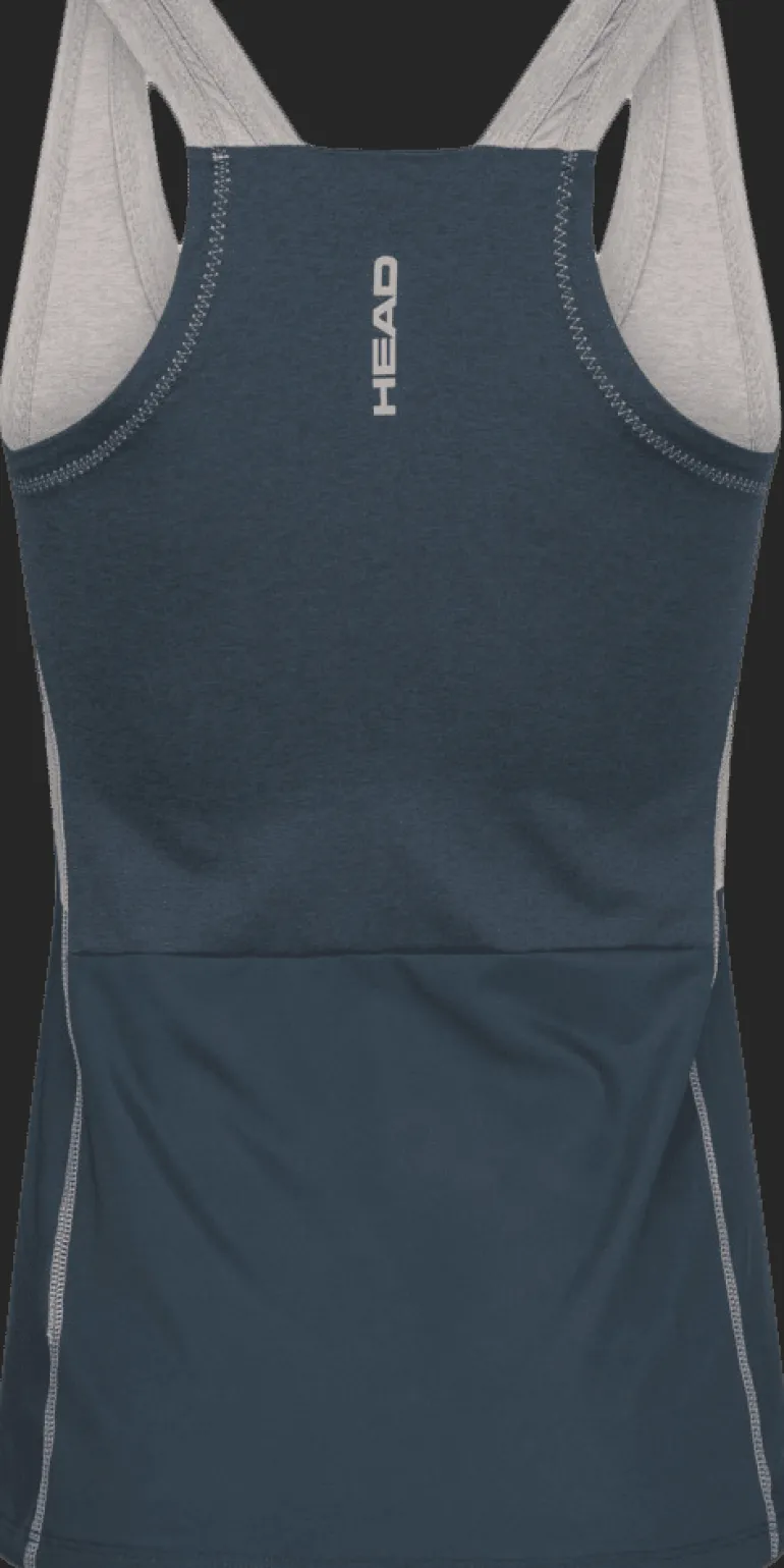 CANOTTA DA DONNA HEAD PADEL TECH TANK TOP 814543 GRNV