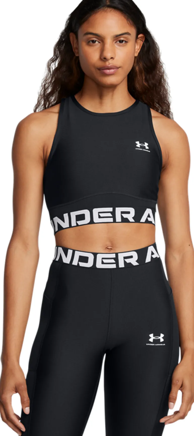 CANOTTA DA DONNA UNDER ARMOUR HEATGEAR RIB 1388694 001