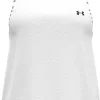 CANOTTA DA DONNA UNDER ARMOUR KNOCKOUT NOVELTY WHITE 1379434 0100