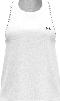 CANOTTA DA DONNA UNDER ARMOUR KNOCKOUT NOVELTY WHITE 1379434 0100