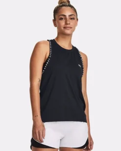 CANOTTA DA DONNA UNDER ARMOUR KNOCKOUT NOVELTY BLACK 1379434 0001
