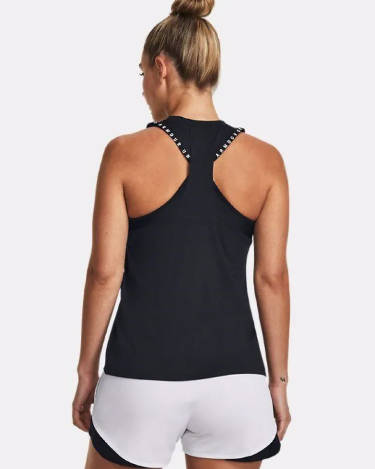 CANOTTA DA DONNA UNDER ARMOUR KNOCKOUT NOVELTY BLACK 1379434 0001