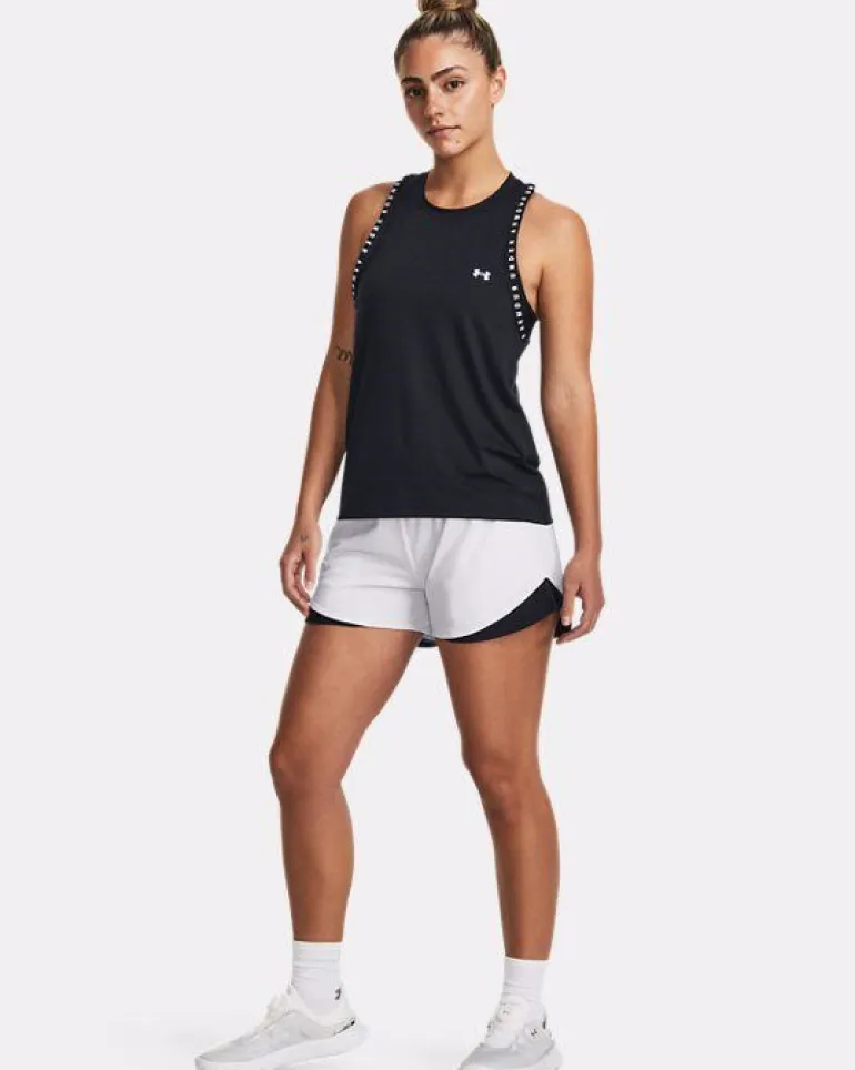 CANOTTA DA DONNA UNDER ARMOUR KNOCKOUT NOVELTY BLACK 1379434 0001