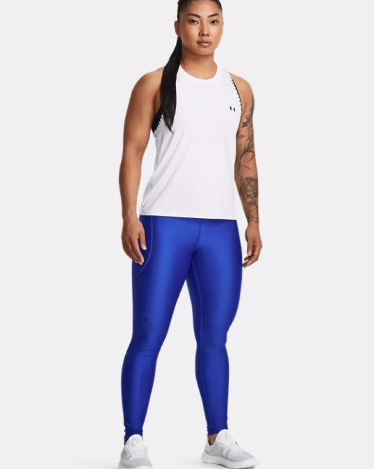 CANOTTA DA DONNA UNDER ARMOUR KNOCKOUT NOVELTY WHITE 1379434 0100