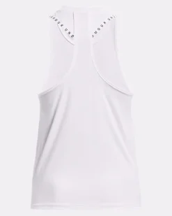 CANOTTA DA DONNA UNDER ARMOUR KNOCKOUT NOVELTY WHITE 1379434 0100