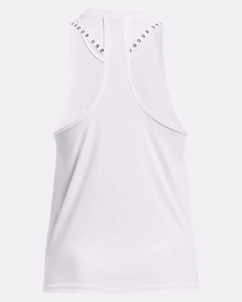 CANOTTA DA DONNA UNDER ARMOUR KNOCKOUT NOVELTY WHITE 1379434 0100