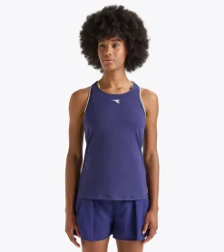 CANOTTA DA TENNIS DA DONNA DIADORA ICON BLUE NEW YORK 102.180773 60003