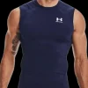 CANOTTA DA UOMO UNDER ARMOUR UA HG ARMOUR COMP SL 1361522 0410