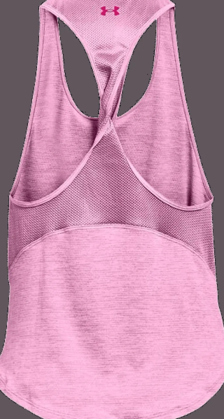 CANOTTA DONNA UNDER ARMOUR UA TECH VENT ROSA