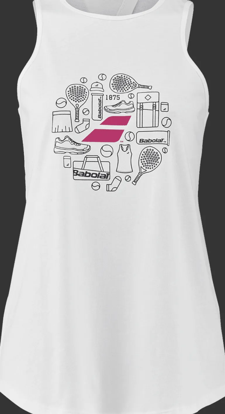 CANOTTIERA DA DONNA BABOLAT PADEL COTTON 1000