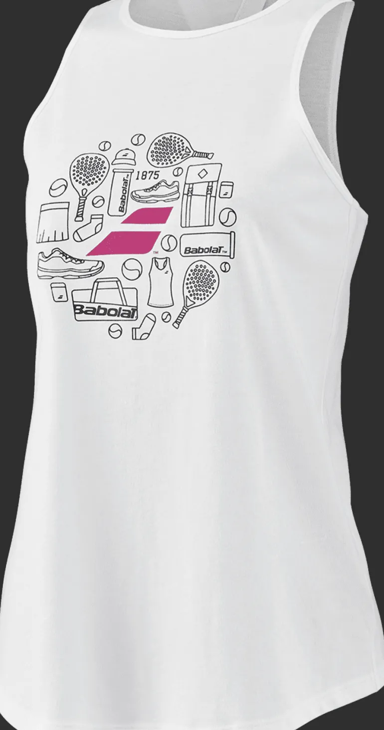 CANOTTIERA DA DONNA BABOLAT PADEL COTTON 1000