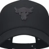 CAPPELLO DA UOMO UNDER ARMOUR PROJECT ROCK TRUCKER BLACK 1369815 001