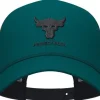 CAPPELLO DA UOMO UNDER ARMOUR PROJECT ROCK TRUCKER HYDRO TEAL 1369815 449