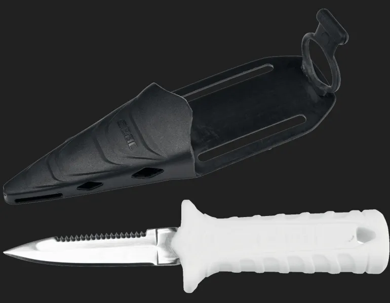 COLTELLO DA POLSO DA SUB SEAC SUB SAMURAI EVO BIANCO