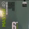 CONFEZIONE DA 6 PALLINE MASTER ARANCIO ABS DA PING PONG STIGA - 1 stella