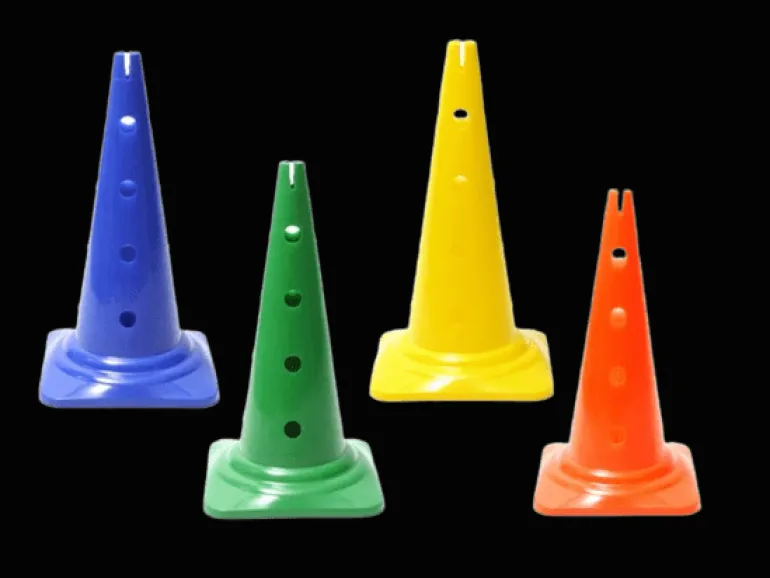 CONO FORATO CON BASE H 50CM D&S DIDATTICA E SPORT
