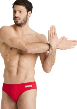 COSTUME A SLIP DA UOMO ARENA MEN'S TEAM SWIM BRIEFS SOLID WATER-NAVY 450