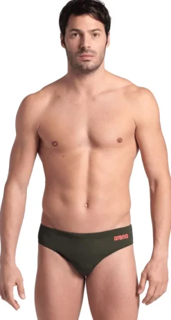 COSTUME A SLIP DA UOMO ARENA MEN'S TEAM SWIM BRIEFS SOLID WATER-NAVY 850