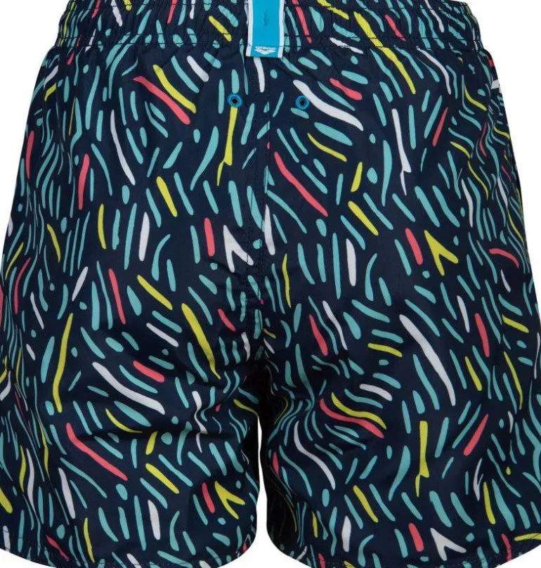 COSTUME BOXER DA NUOTO JUNIOR ARENA WATER PRINTS BEACH BOXER AO 007186 701