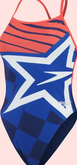COSTUME DA DONNA SPEEDO PLACEMENT DIGITAL VBACK 8-0034991 6610