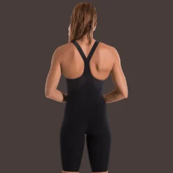 COSTUME DA GARA DA DONNA SPEEDO LZR VALOR CLOSEDBACK KNEESIKN AF NERO