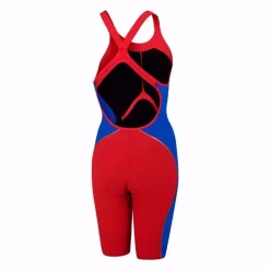 COSTUME DA GARA DONNA SPEEDO LZR INTENT OPBK KSKN AF ARANCIONE/BLU 8-11974 F777