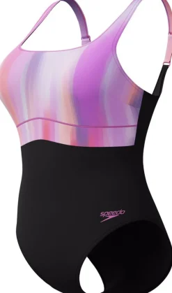 COSTUME DA NUOTO DA DONNA SPEEDO SHAPING CONTOURECLIPSE PRINTED SWIMSUIT 8-003068 15357