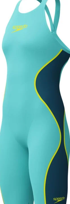 COSTUME DA NUOTO DA DONNA SPEEDO LZR PURE INTENT 2.0 OPENBACK KNEESKIN 8-15855 18470
