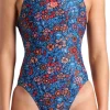 COSTUME DA NUOTO DA DONNA ARENA MICRO FLORAL SWIMSUIT SWIM 008156 803